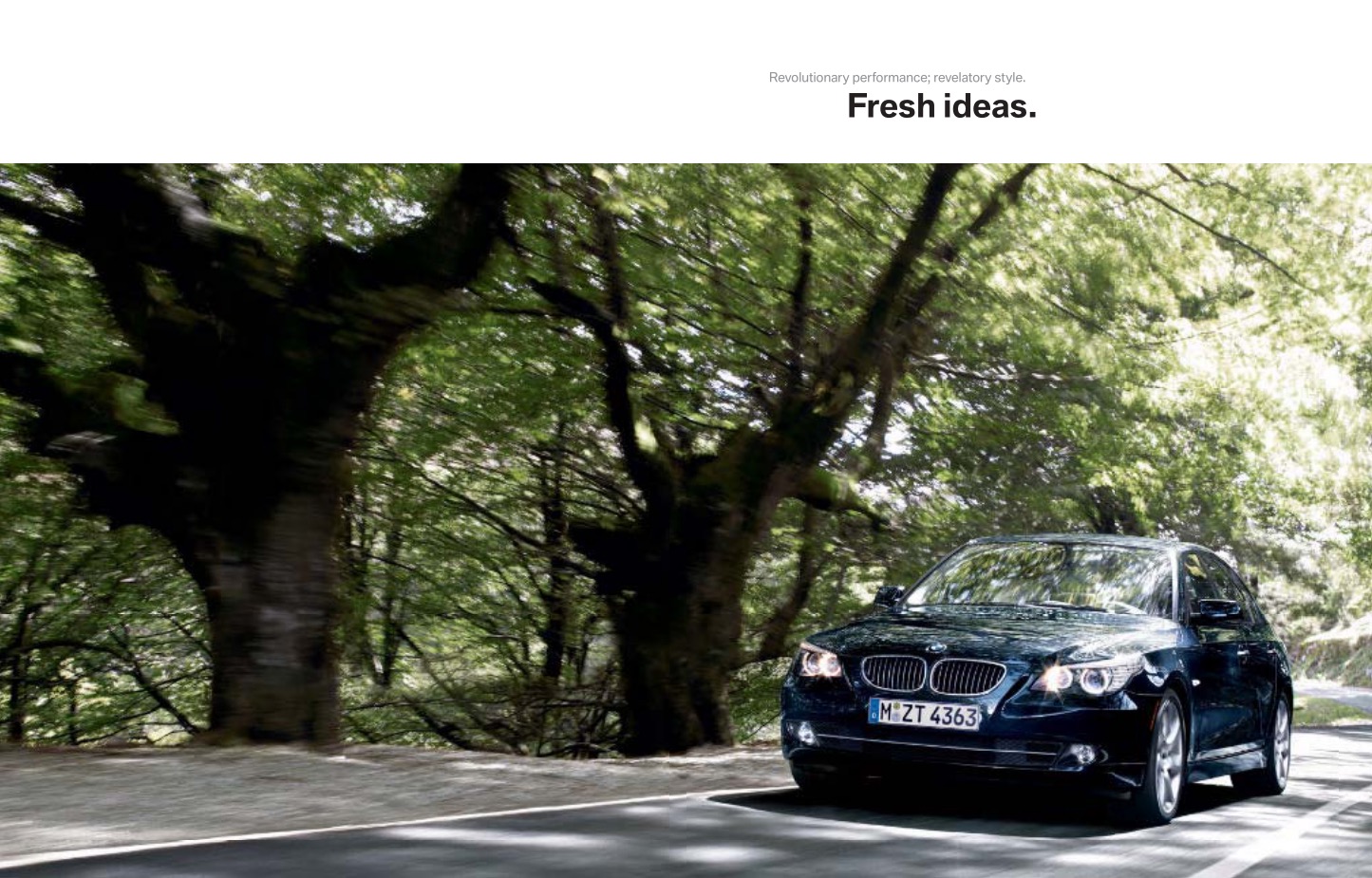 2008 BMW 5-Series Brochure Page 14